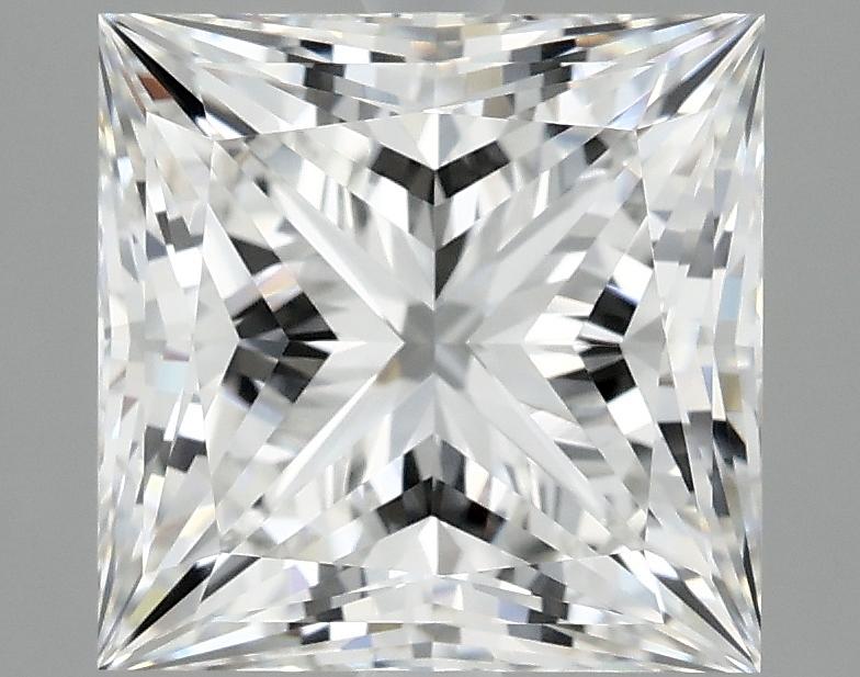 4.26 Carat Princess Shaped Ideal Cut VVS2 IGI Certified Lab Grown Diamond