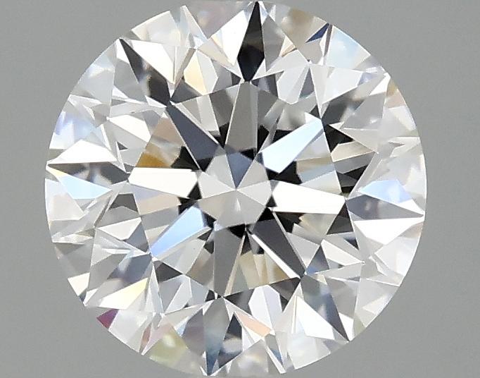 2.08 Carat Round Shaped Excellent Cut VVS2 IGI Certified Lab Grown Diamond