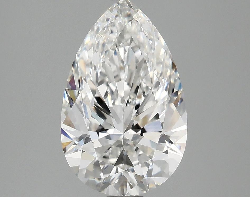 2.06 Carat Pear Shaped Ideal Cut VVS2 IGI Certified Lab Grown Diamond