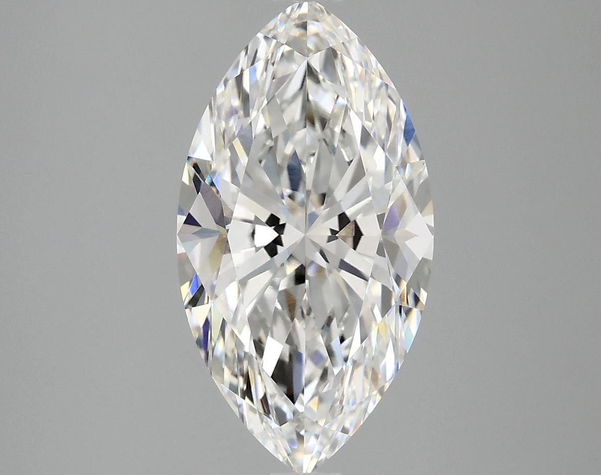 2.99 Carat Marquise Shaped Excellent Cut VVS2 IGI Certified Lab Grown Diamond