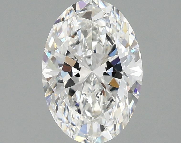 1.26 Carat Oval Shaped Ideal Cut VVS2 IGI Certified Lab Grown Diamond