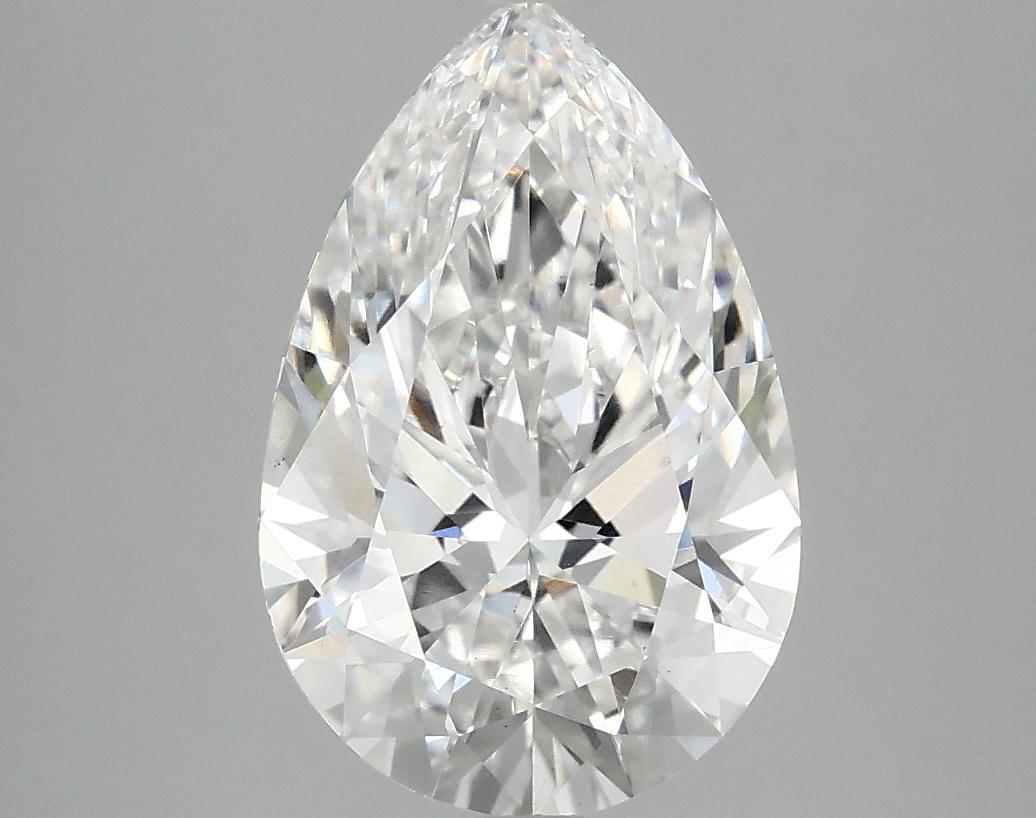 3.04 Carat Pear Shaped Excellent Cut VS1 IGI Certified Lab Grown Diamond