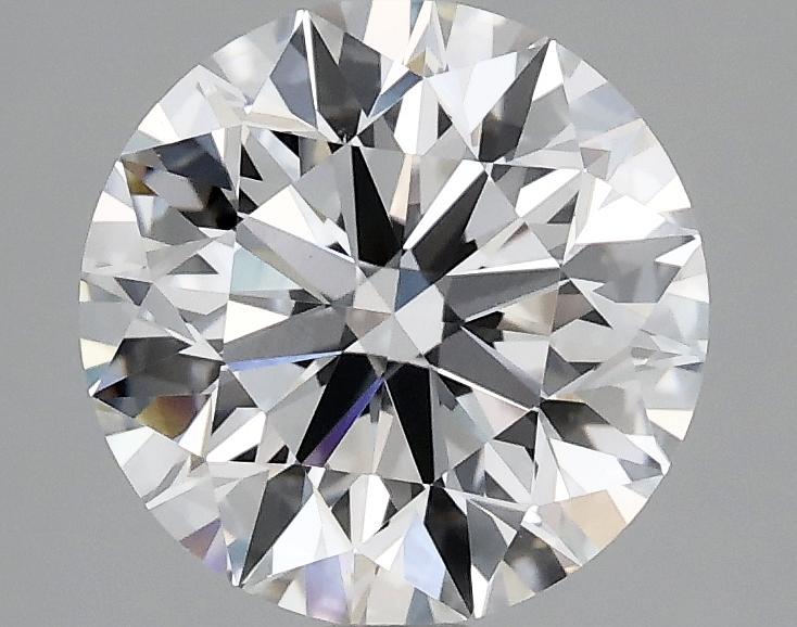 2.5 Carat Round Shaped Excellent Cut VVS2 IGI Certified Lab Grown Diamond