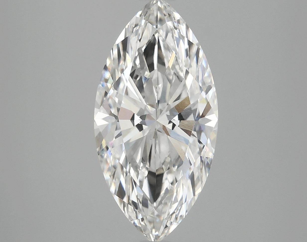 3.03 Carat Marquise Shaped Ideal Cut VS1 IGI Certified Lab Grown Diamond
