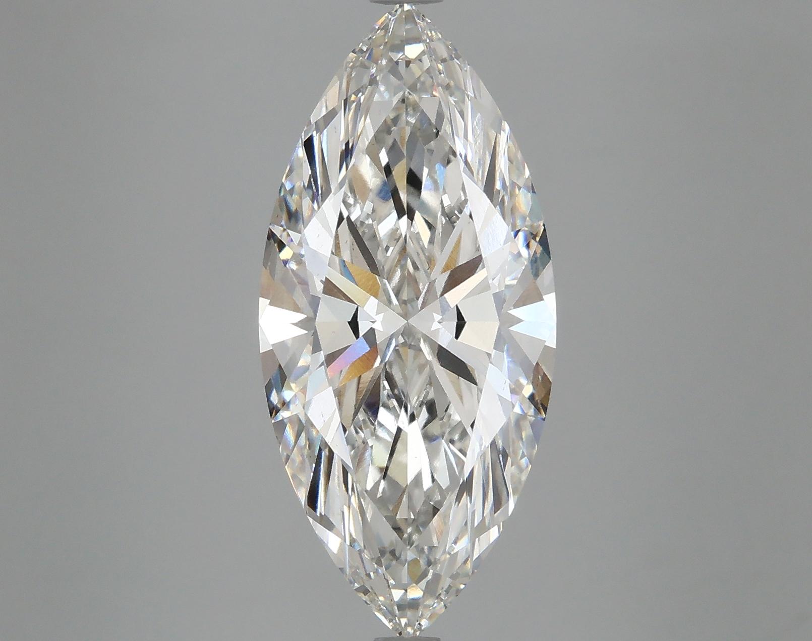 4.89 Carat Marquise Shaped Excellent Cut VS2 IGI Certified Lab Grown Diamond
