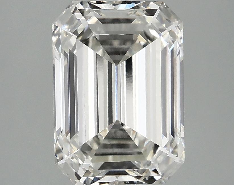 2.98 Carat Emerald Shaped Ideal Cut VVS2 IGI Certified Lab Grown Diamond