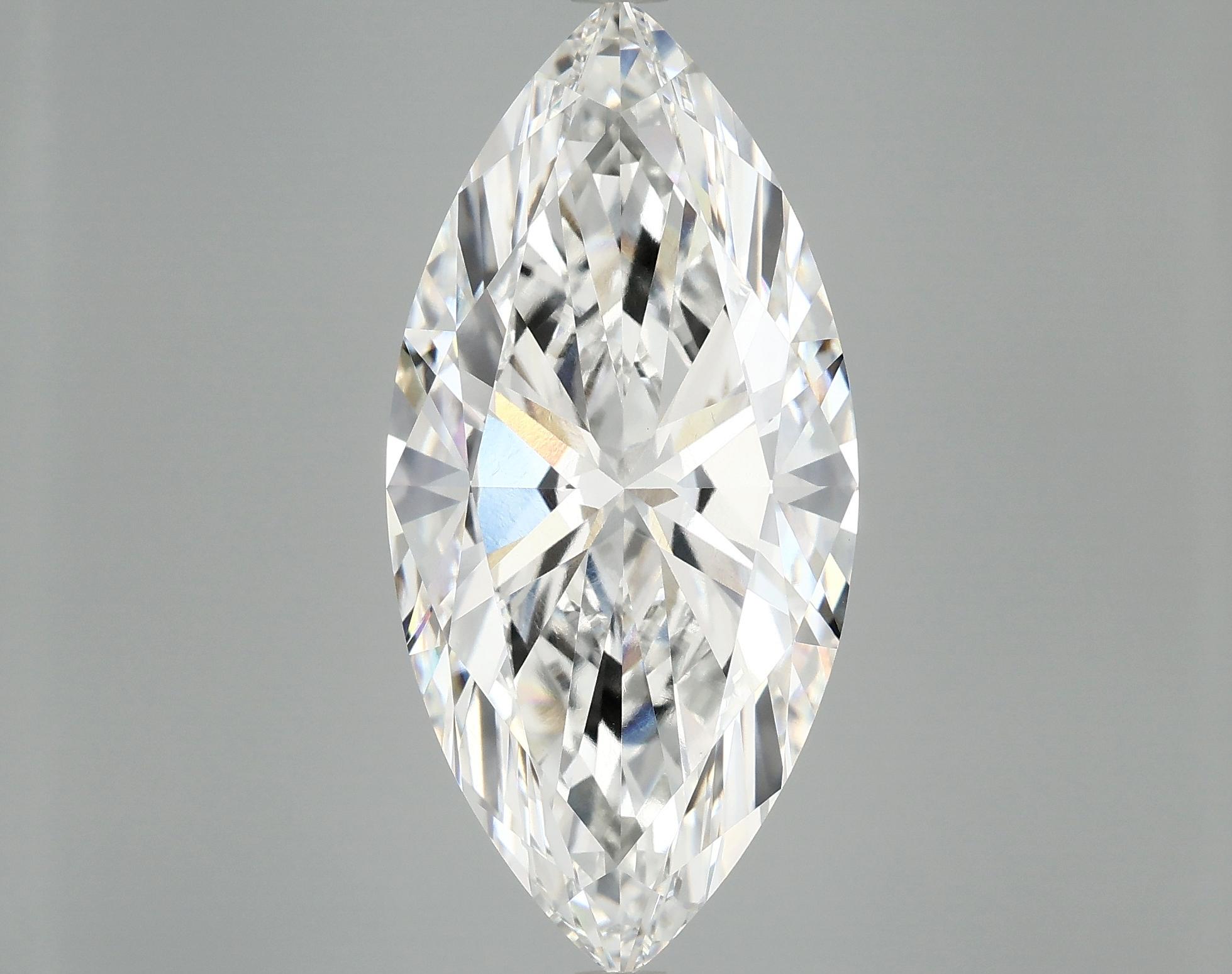 10.05 Carat Marquise Shaped Excellent Cut VVS2 IGI Certified Lab Grown Diamond