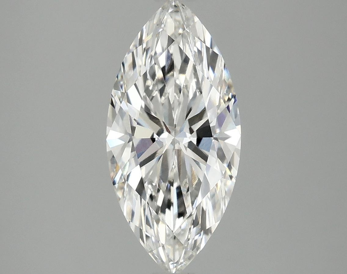 2.07 Carat Marquise Shaped Excellent Cut VVS2 IGI Certified Lab Grown Diamond