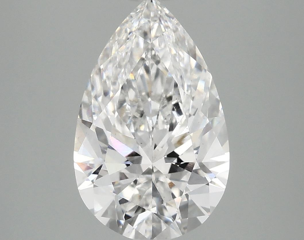 3.09 Carat Pear Shaped Ideal Cut VS2 IGI Certified Lab Grown Diamond