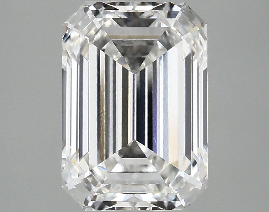 3.04 Carat Emerald Shaped Ideal Cut VVS2 IGI Certified Lab Grown Diamond