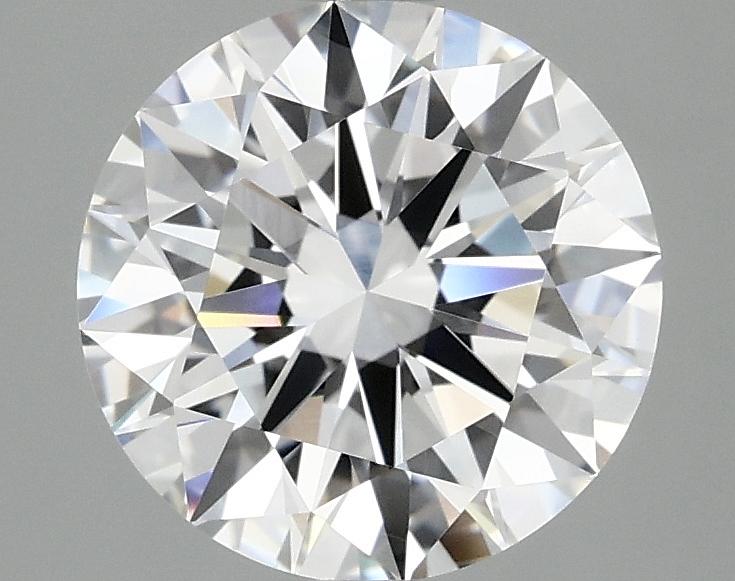 2.53 Carat Round Shaped Ideal Cut VVS2 IGI Certified Lab Grown Diamond