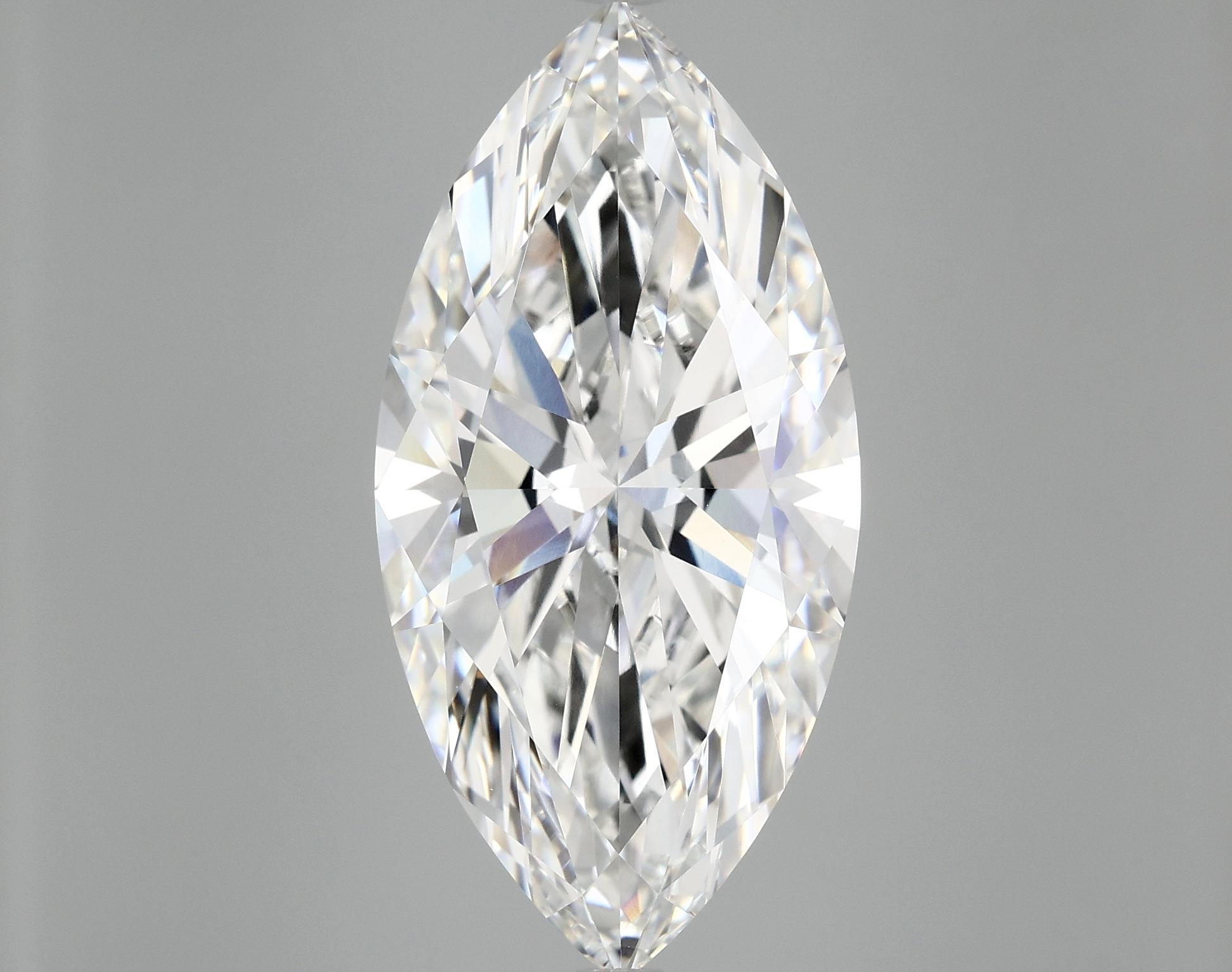 10.38 Carat Marquise Shaped Ideal Cut VVS2 IGI Certified Lab Grown Diamond