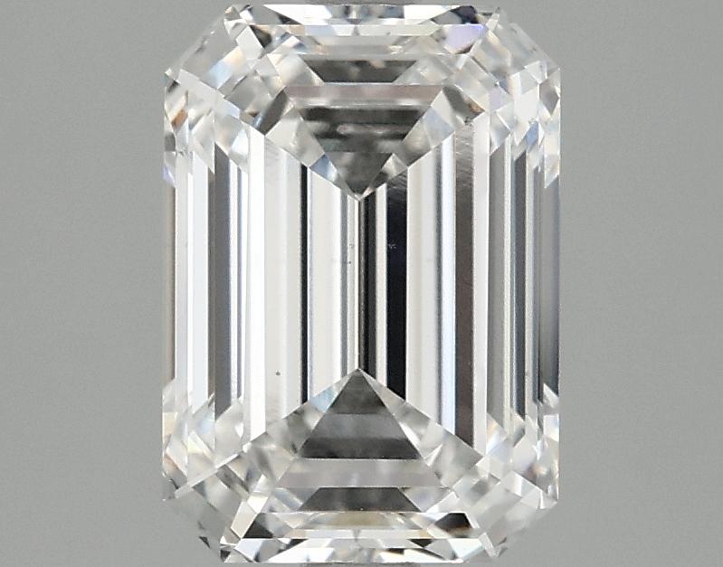 2.52 Carat Emerald Shaped Ideal Cut VS1 IGI Certified Lab Grown Diamond