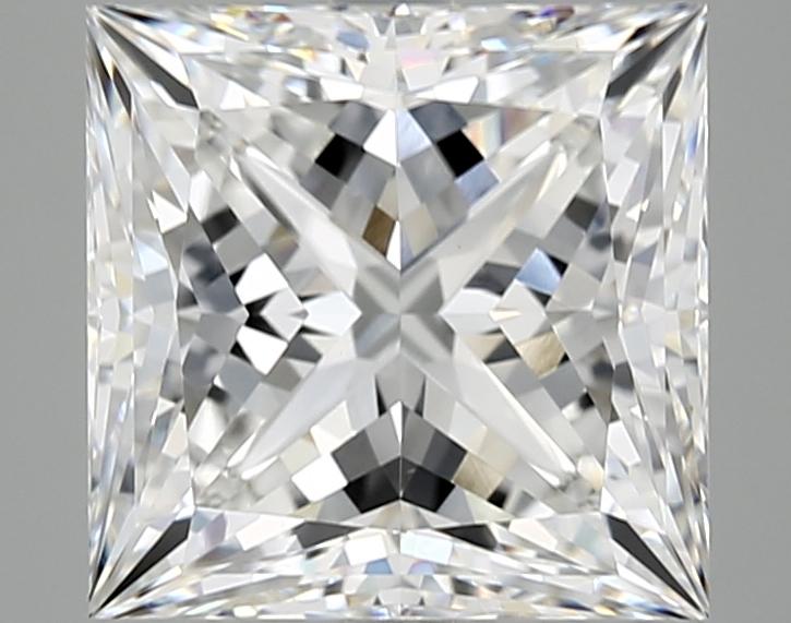 4.77 Carat Princess Shaped Ideal Cut VVS2 IGI Certified Lab Grown Diamond
