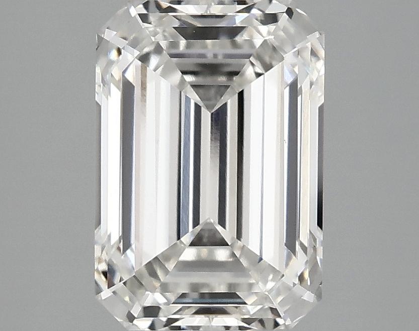 3.05 Carat Emerald Shaped Ideal Cut VVS2 IGI Certified Lab Grown Diamond