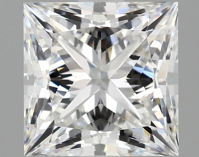 2.06 Carat Princess Shaped Ideal Cut VVS2 IGI Certified Lab Grown Diamond