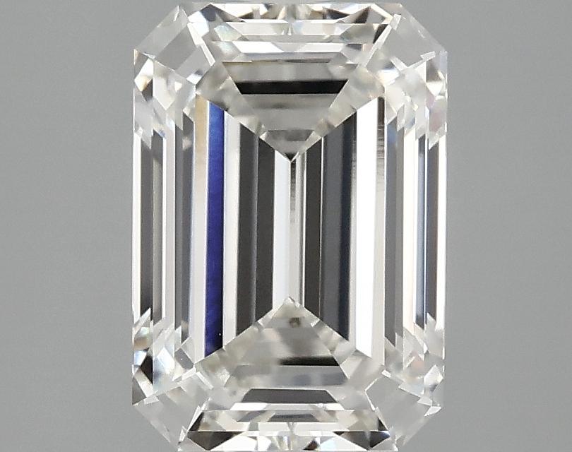 2.59 Carat Emerald Shaped Ideal Cut VVS2 IGI Certified Lab Grown Diamond