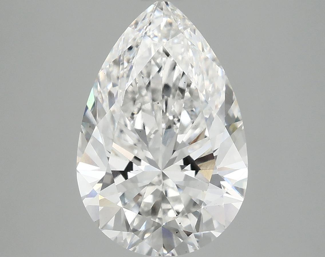 4.04 Carat Pear Shaped Excellent Cut VS2 IGI Certified Lab Grown Diamond