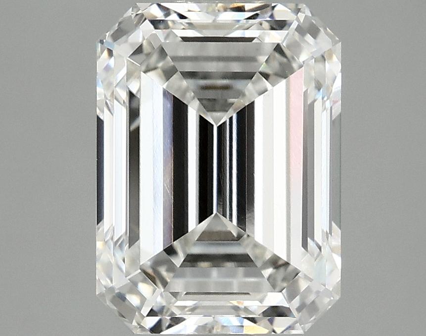 2.99 Carat Emerald Shaped Excellent Cut VVS2 IGI Certified Lab Grown Diamond