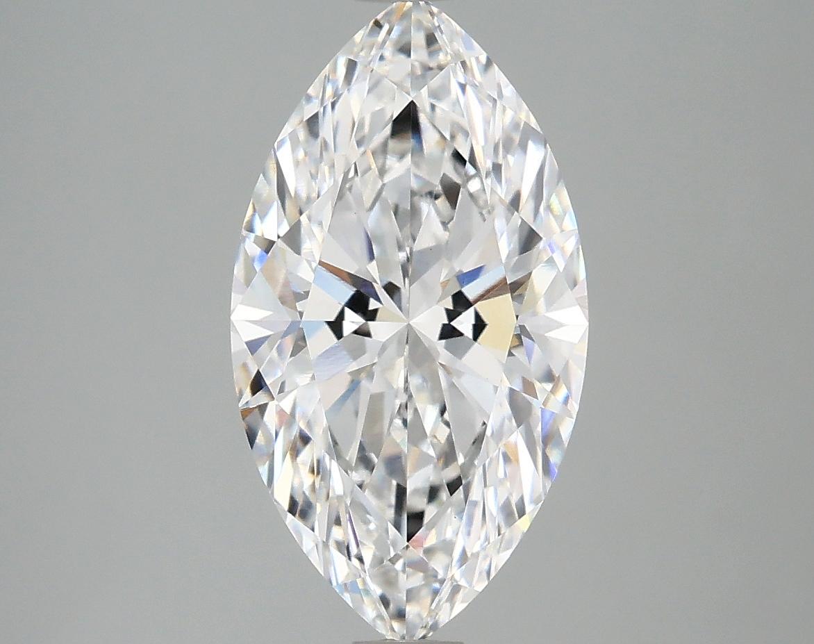 3.04 Carat Marquise Shaped Excellent Cut VS1 IGI Certified Lab Grown Diamond