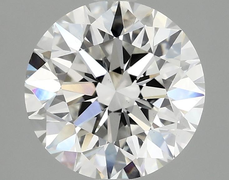 2.58 Carat Round Shaped Excellent Cut VS2 IGI Certified Lab Grown Diamond