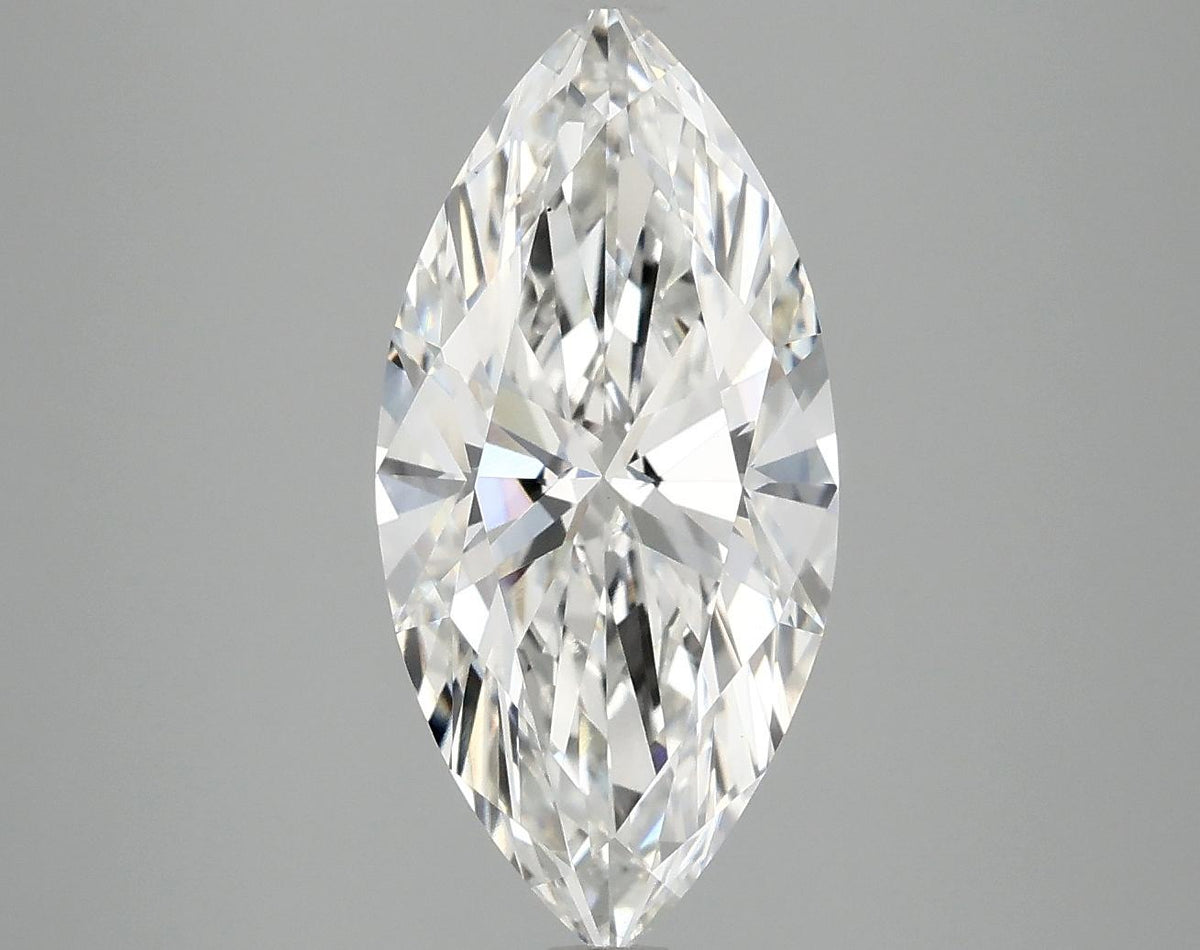 3.03 Carat Marquise Shaped Excellent Cut VS1 IGI Certified Lab Grown Diamond