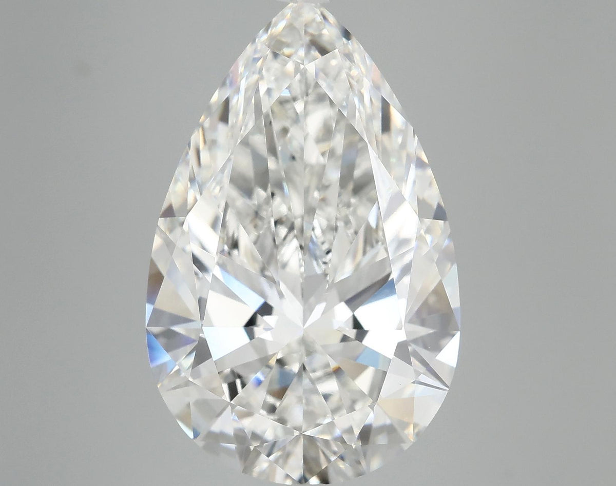 10.05 Carat Pear Shaped Ideal Cut VVS2 IGI Certified Lab Grown Diamond