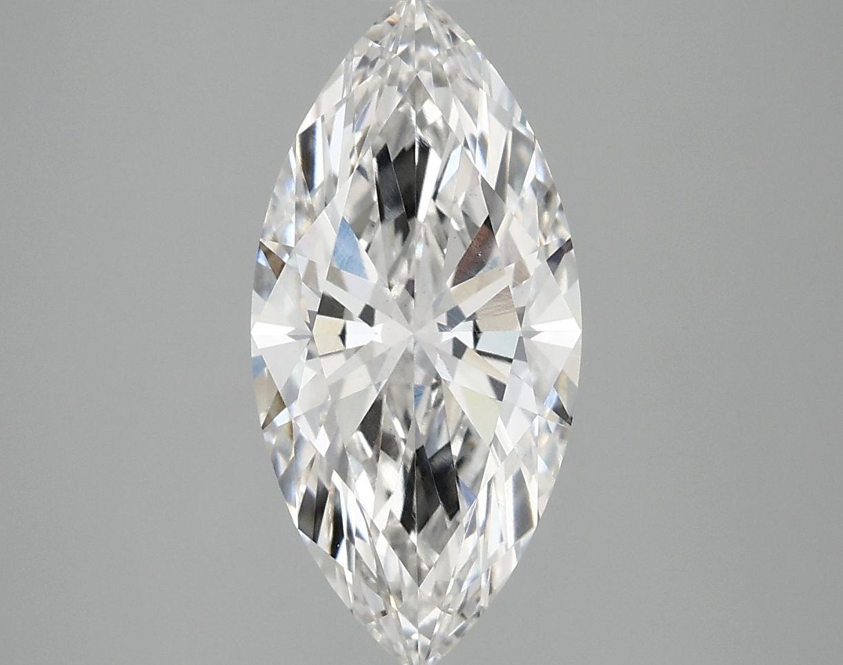 2.58 Carat Marquise Shaped Excellent Cut VS1 IGI Certified Lab Grown Diamond