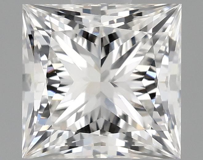 1.04 Carat Princess Shaped Ideal Cut VVS2 IGI Certified Lab Grown Diamond