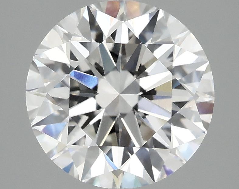 3.07 Carat Round Shaped Excellent Cut VVS2 IGI Certified Lab Grown Diamond