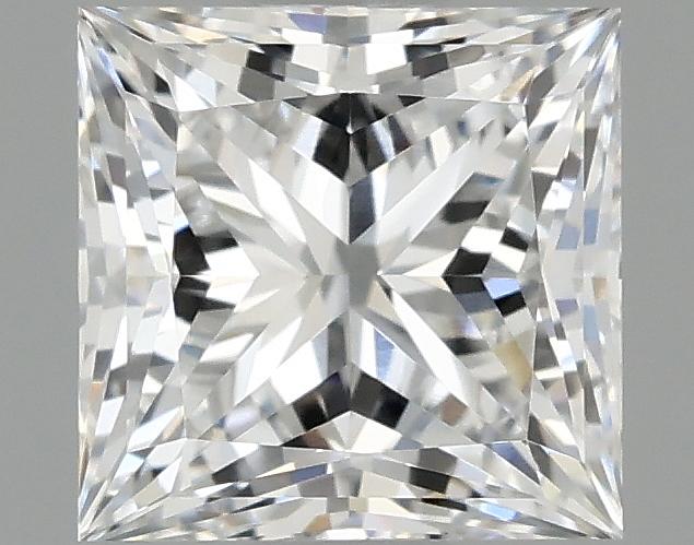 1.04 Carat Princess Shaped Ideal Cut VVS2 IGI Certified Lab Grown Diamond