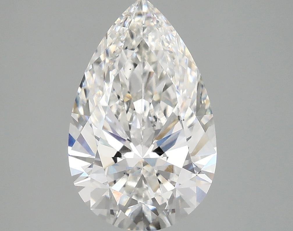 2.5 Carat Pear Shaped Ideal Cut VS2 IGI Certified Lab Grown Diamond