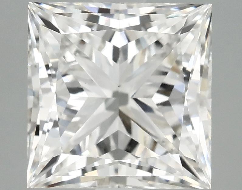 2.42 Carat Princess Shaped Ideal Cut VVS2 IGI Certified Lab Grown Diamond