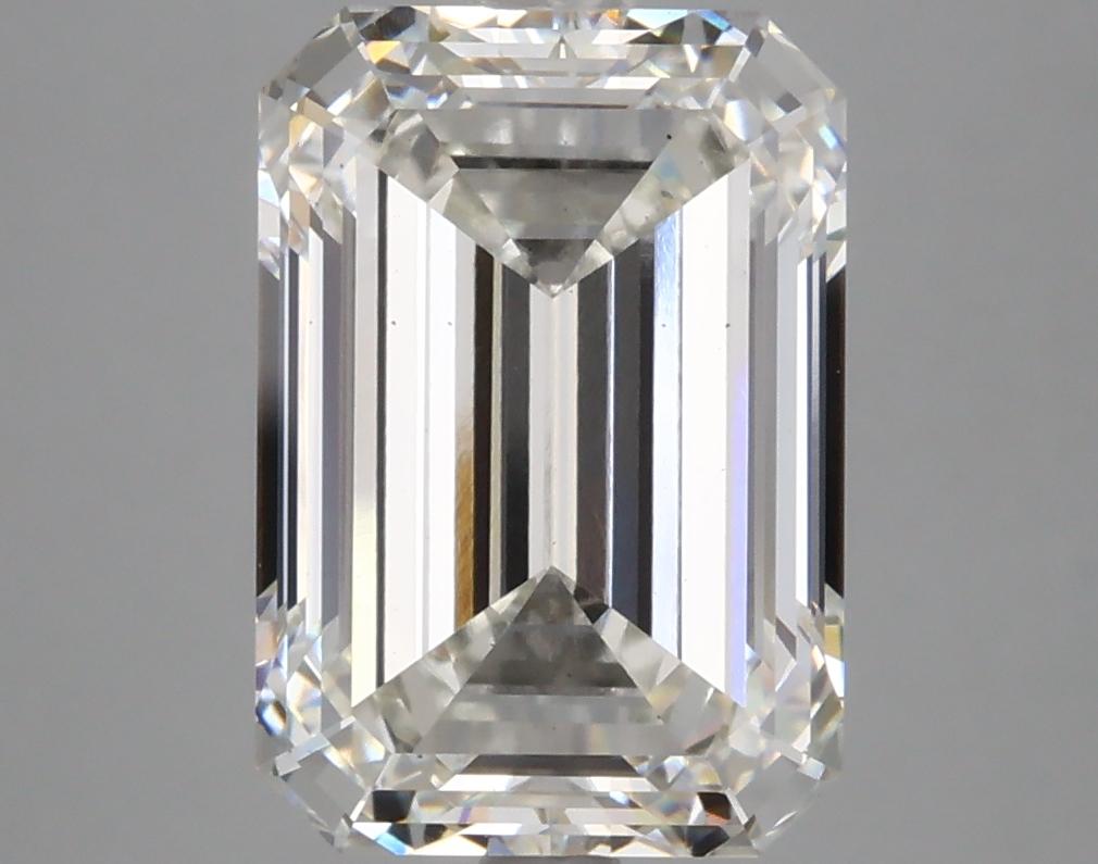5.05 Carat Emerald Shaped Ideal Cut VS2 IGI Certified Lab Grown Diamond