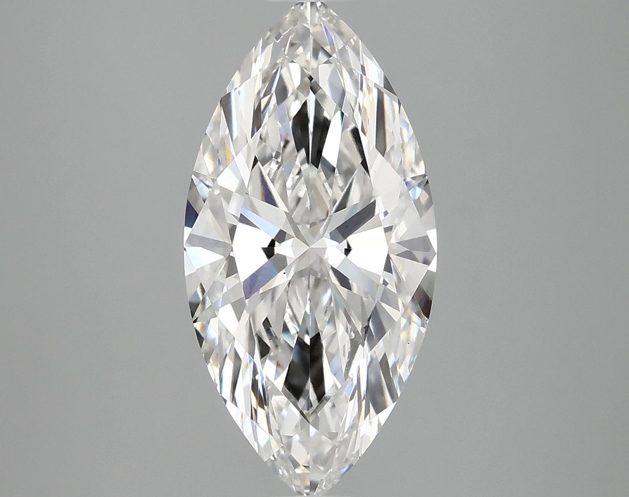 3.03 Carat Marquise Shaped Ideal Cut VS1 IGI Certified Lab Grown Diamond