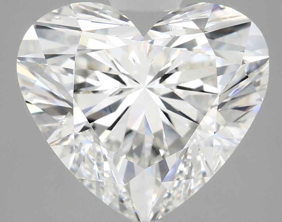 5.03 Carat Heart Shaped Ideal Cut VVS2 IGI Certified Lab Grown Diamond