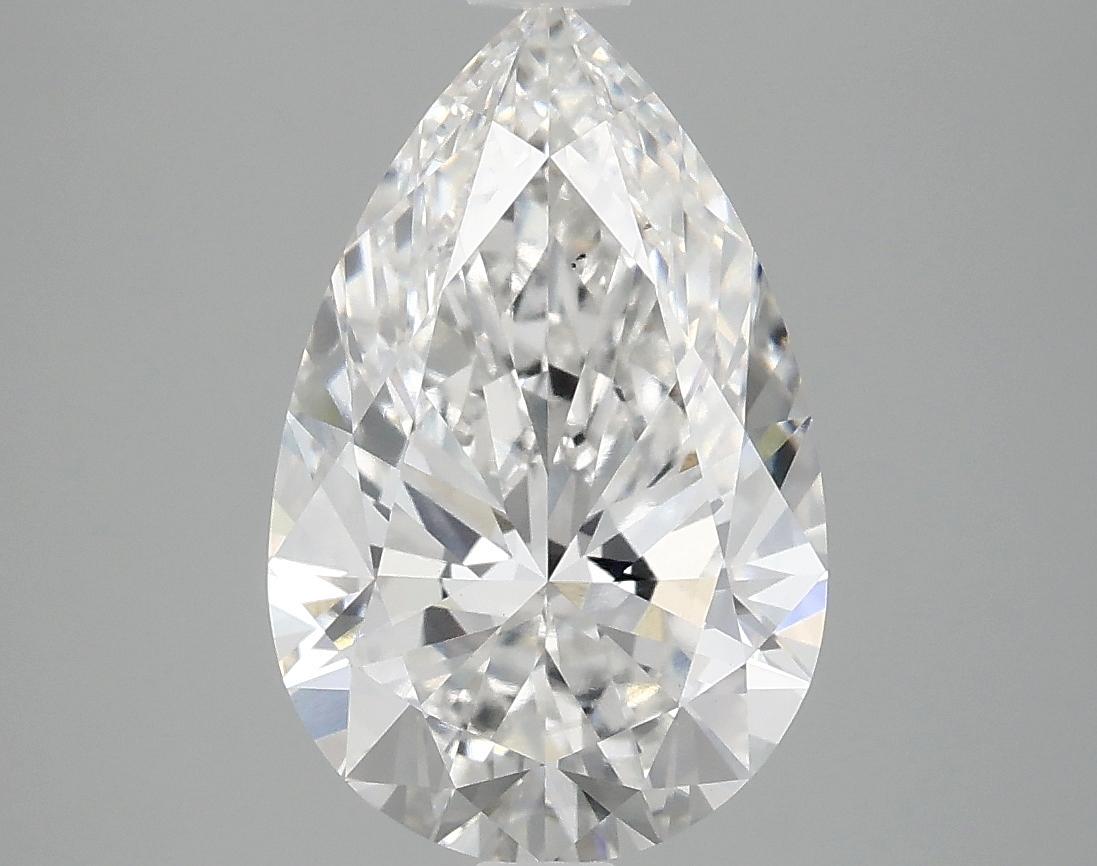 3.0 Carat Pear Shaped Ideal Cut VS2 IGI Certified Lab Grown Diamond