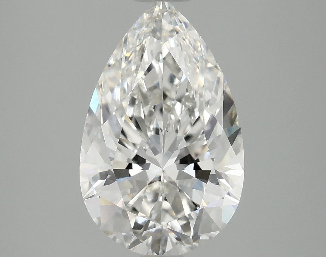 3.09 Carat Pear Shaped Ideal Cut VS1 IGI Certified Lab Grown Diamond