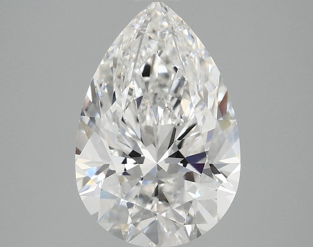 3.09 Carat Pear Shaped Excellent Cut VS1 IGI Certified Lab Grown Diamond