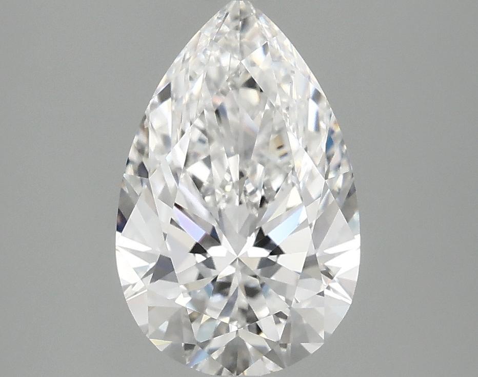 2.08 Carat Pear Shaped Ideal Cut VVS2 IGI Certified Lab Grown Diamond