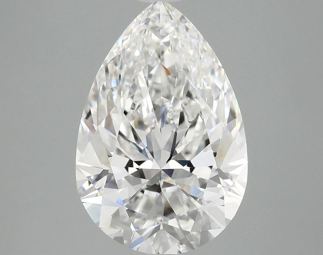 4.05 Carat Pear Shaped Excellent Cut VS1 IGI Certified Lab Grown Diamond
