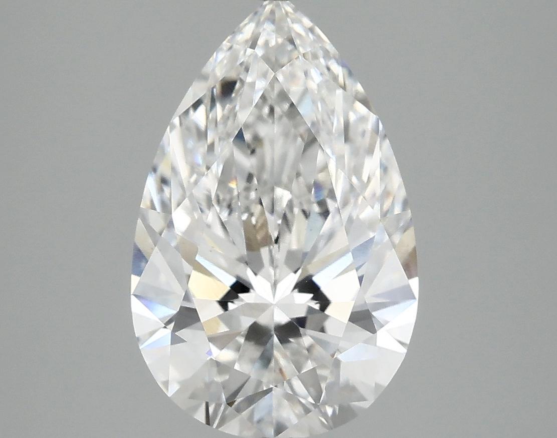 3.09 Carat Pear Shaped Ideal Cut VS1 IGI Certified Lab Grown Diamond