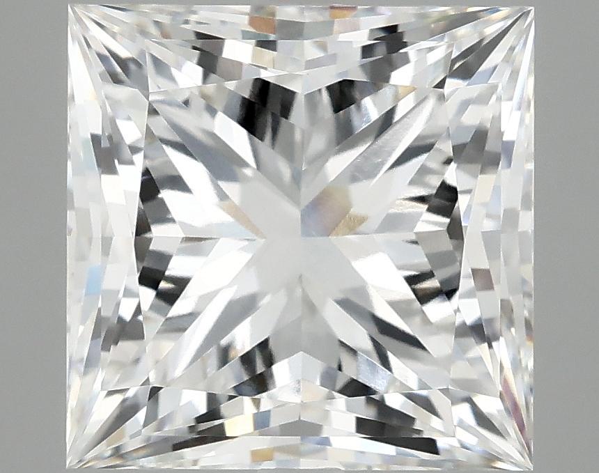 6.1 Carat Princess Shaped Ideal Cut VVS2 IGI Certified Lab Grown Diamond