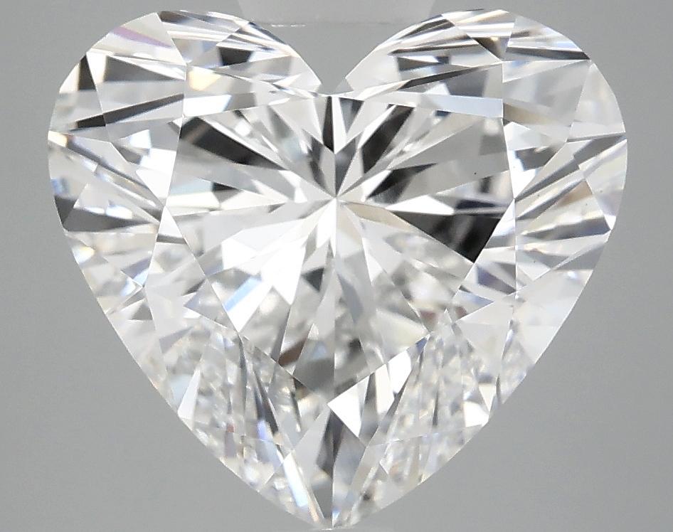 5.01 Carat Heart Shaped Ideal Cut VS1 IGI Certified Lab Grown Diamond