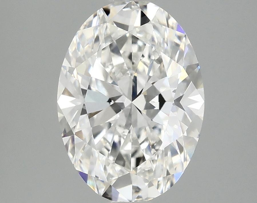 2.52 Carat Oval Shaped Ideal Cut VVS2 IGI Certified Lab Grown Diamond