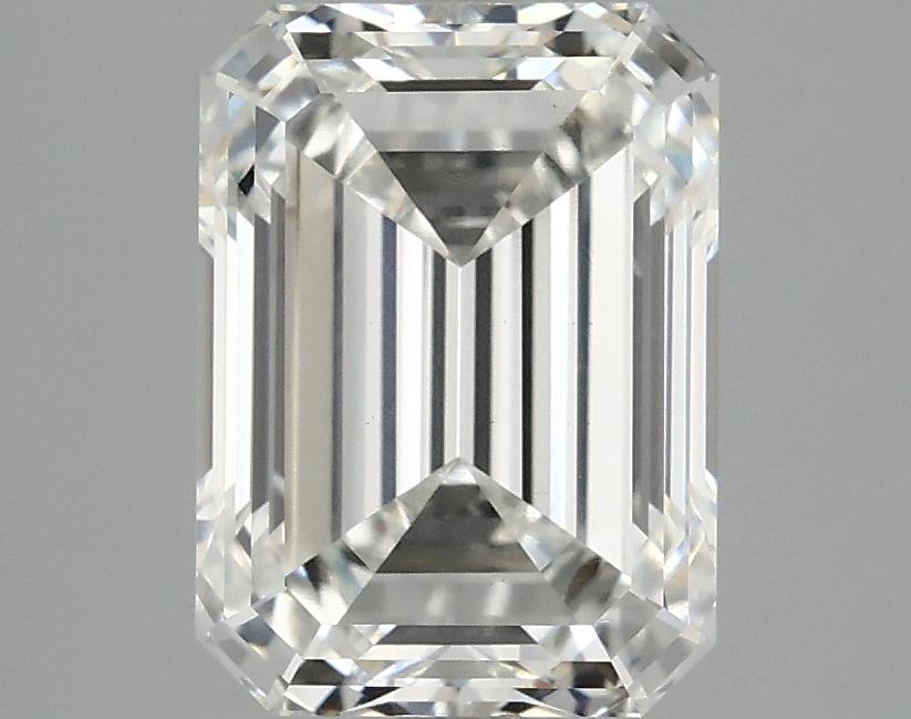 3.09 Carat Emerald Shaped Excellent Cut VS1 IGI Certified Lab Grown Diamond