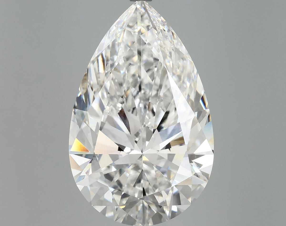 10.63 Carat Pear Shaped Ideal Cut VVS2 IGI Certified Lab Grown Diamond