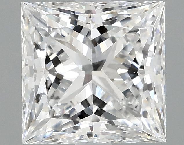 1.59 Carat Princess Shaped Ideal Cut VVS2 IGI Certified Lab Grown Diamond