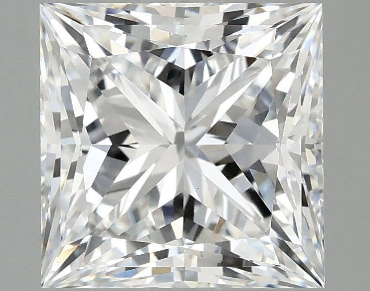 2.54 Carat Princess Shaped Ideal Cut VS1 IGI Certified Lab Grown Diamond