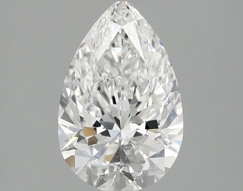 1.53 Carat Pear Shaped Ideal Cut VVS2 IGI Certified Lab Grown Diamond